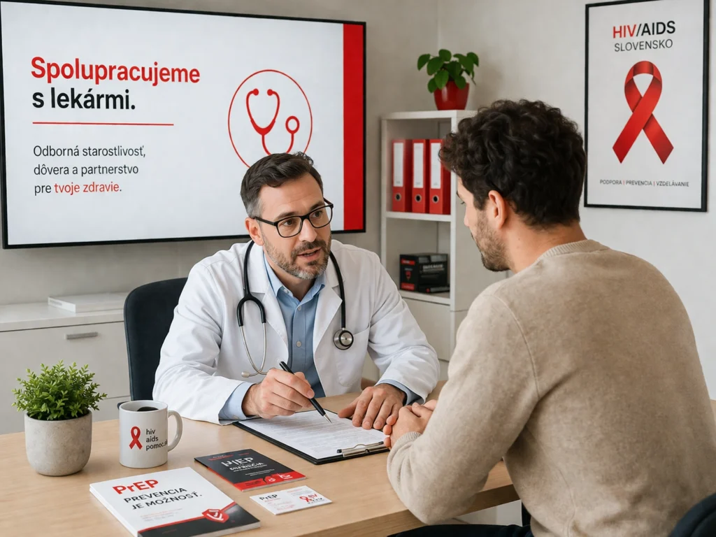 HIV Slovensko, spolupracujeme s lekármi, infektológovia.